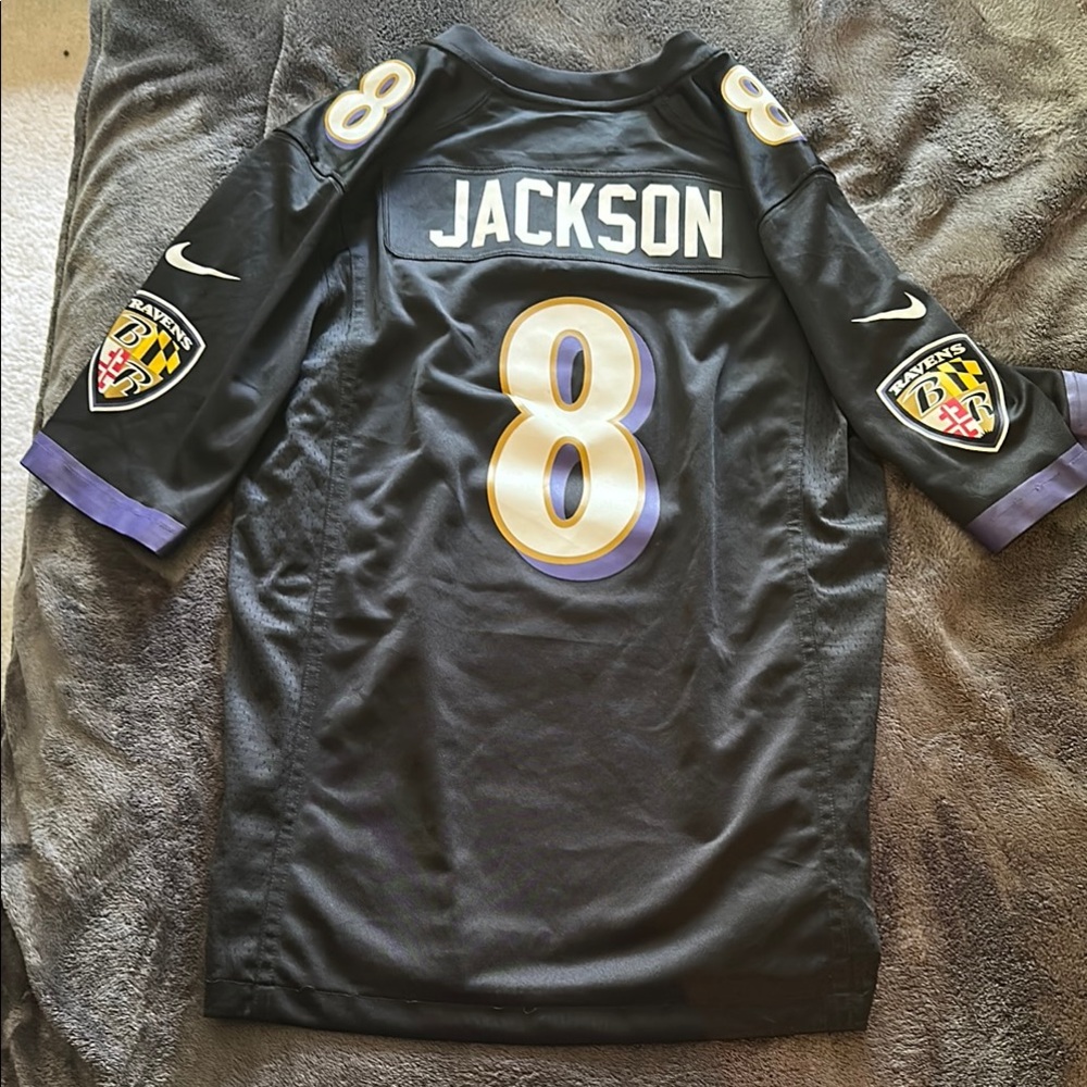 Lamar Jackson NFL NikeJersey (Ravens Black)